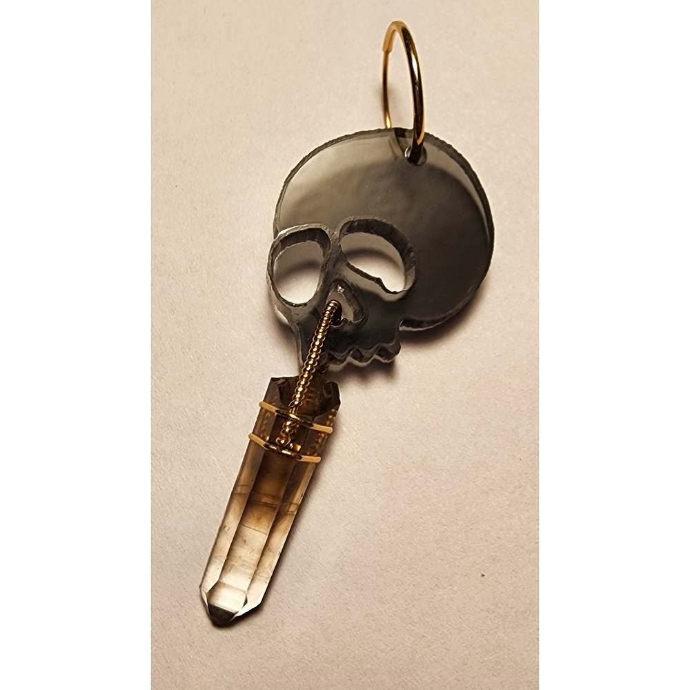 14kGold☠️Skull Earrings - Picture 4 of 10